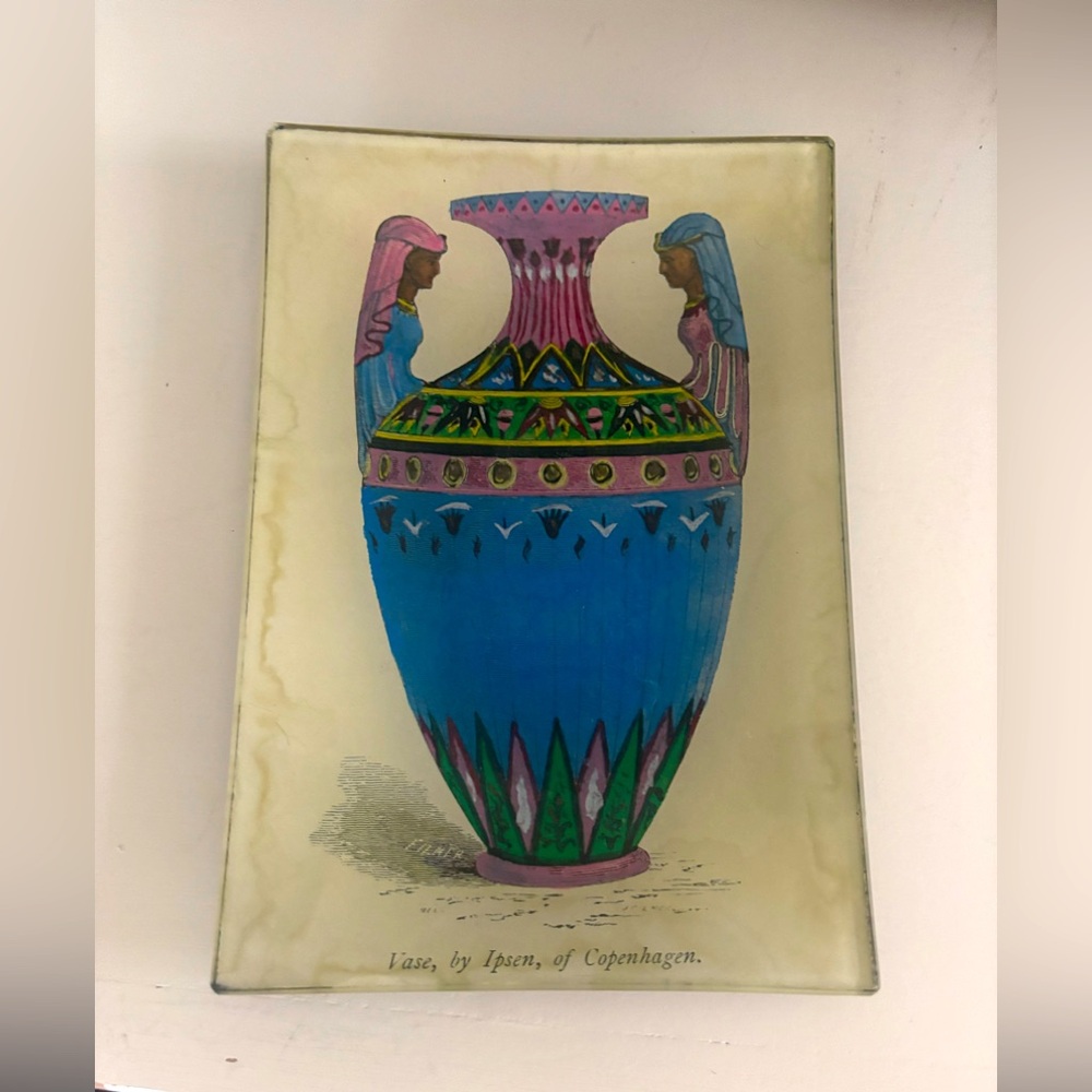 John Derian Decoupage Tray-SIGNED!